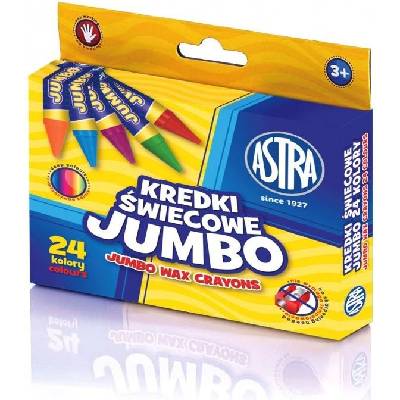 Astra voskové farbičky Jumbo 24ks 316118006