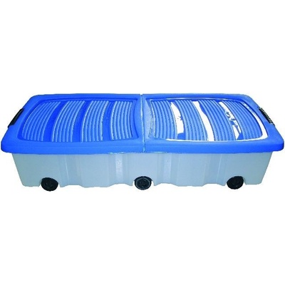 EU úložný box s kolieskami 77 x 37 x 17 cm 42L mix farieb