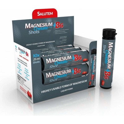 Magnesium Chelate + B6 cherry SALUTEM 10 x 25 ml
