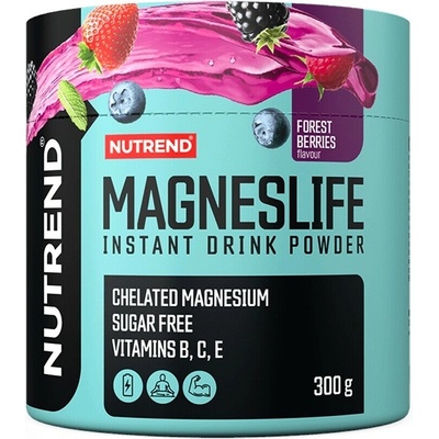 Nutrend MAGNESLIFE INSTANT DRINK POWDER malina 300 g