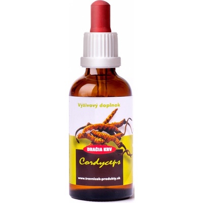 Trávníček Dračí krev Cordyceps tinktura 50 ml