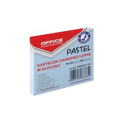 Office products Кубче 76х76мм 100л. пастел