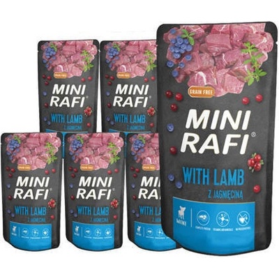 Dolina Noteci Adult Mini Rafi s jahňacím 10 x 150 g