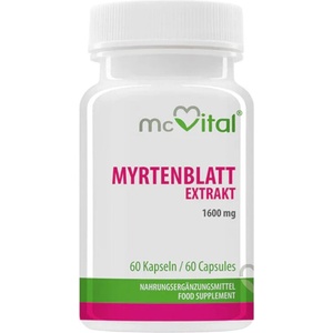 Vitabay McVital ® Екстракт от Мирта (лист) 60 капсули | Vitabay (MV1119)