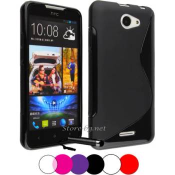 Image 1 of HTC Desire 516 Силиконов Калъф + Скрийн Протектор и Стилус