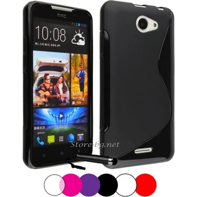 HTC Desire 516 Силиконов Калъф + Скрийн Протектор и Стилус