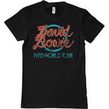 David Bowie Риза 1978 World Tour Unisex Black 2XL (PS-1-DBO001-H97-12-BK-XXL)