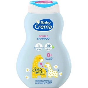 Baby Crema Шампоан Baby crema - Natural, 250 ml, с екстракт от лайка - baby