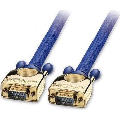 Lindy 15m Gold VGA Cable VGA кабел 15 м VGA (D-Sub) Син (37749)