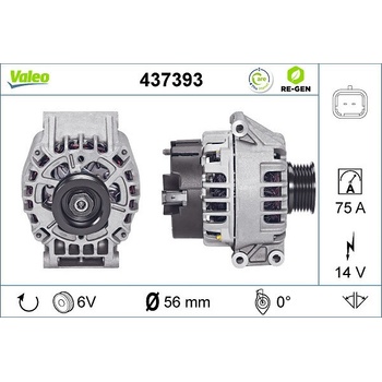 generátor VALEO 437393
