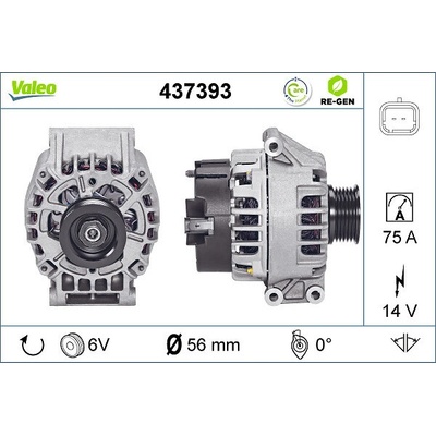 generátor VALEO 437393