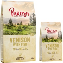 Purizon Adult jeleň & ryba bez obilnín 6,5 kg