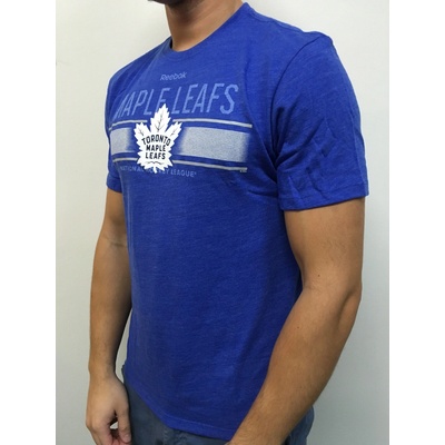 Reebok tričko Toronto Maple Leafs Team Stripe Overlay