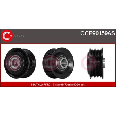 Řemenice, generátor CASCO CCP90159AS