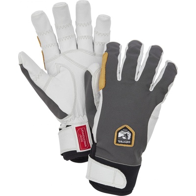 Hestra Ръкавици Hestra Ergo Grip Active 5 Finger Gloves - Grey / Offwhite - размер 9 (EU) (202-1176-0914)