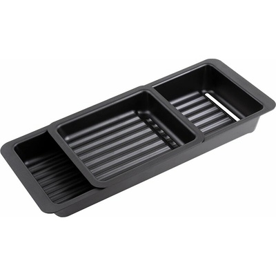 Agoform Odkvapkávače (2ks) na riad do drezu 440 x 183 mm a 205 x 183 mm čierne