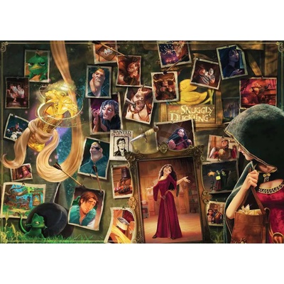 Ravensburger - Puzzle Villainous: Mother Gertrude - 1 000 piese