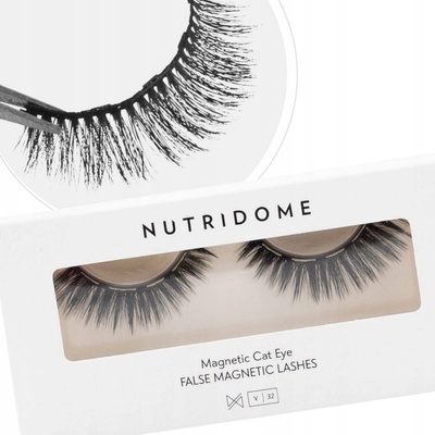 Nutridome Umelé magnetické mihalnice na opakované použitie Mačacie oči Magnetic Cat Eye