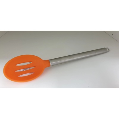 Pintinox Lyžica s otvormi SILICONE EFFICIENT ORANGE