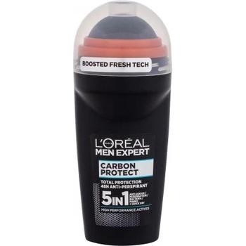 L'Oréal Men Expert Carbon Protect 5 in 1 - Рол-он против изпотяване 50мл