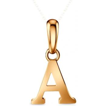 SAVICKI Висулка с буква a savicki : злато
