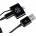 Symtek Сертифициран кабел 2в1 за Apple и MicroUSB устройства - Symtek TekPower MFI Lightning and MicroUSB Cable (TP-MFI-155)