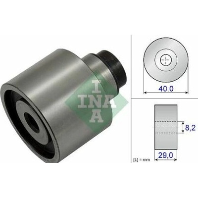 Audi Q3 06/11- vodiaca kladka /INA/