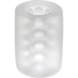 Doc Johnson Glow Helping Head Masturbator Sleeve Frost-Green Glow
