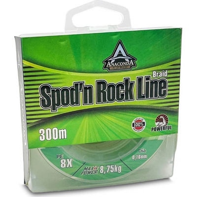Anaconda Šňůra Spod‘n Rock Line 0, Green