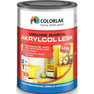 Colorlak Akrylcol lesk V 2046 0,35 l bílá – Zbozi.Blesk.cz