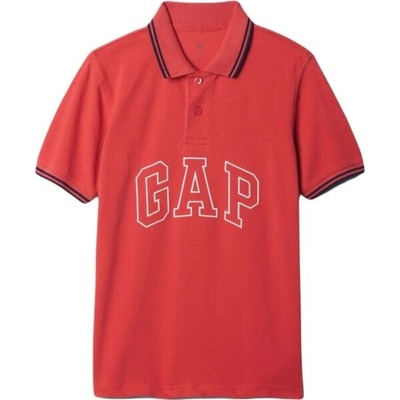 Gap FRAN LOGO POLO Dětské tričko červená