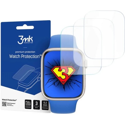 3MK Протектор за APPLE Watch 45 mm, 3MK Flexy Glass, Прозрачен (5903108443722)
