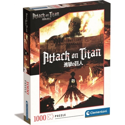 CLEMENTONI Útok titánů Attack on Titan 1000 dílků