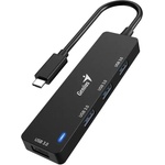 Genius USB Хъб Genius UH-400, 4 в 1, USB Type-A 3.0 (2113120018)
