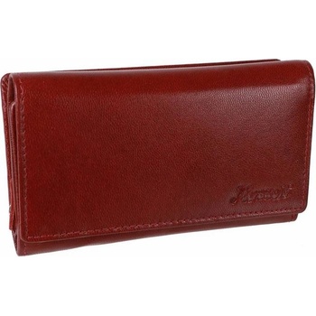 Mercucio Exkluzívna peňaženka 15 kariet stredný typ červená