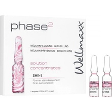 Wellmaxx Phase 2 SHINE solution concentrates v ampulkách 7 x 1 ml