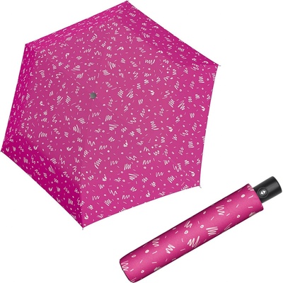 Doppler Zero Magic Minimaly fancy pink plně automatický deštník růžový