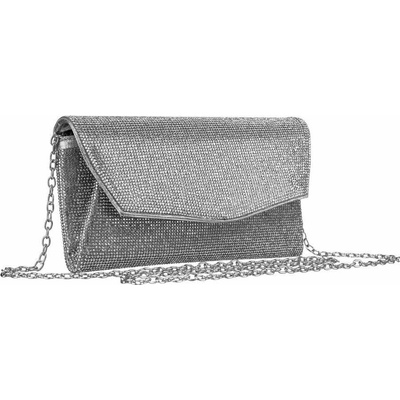 Peterson Elegantná dámska spojková taška so zirkónmi