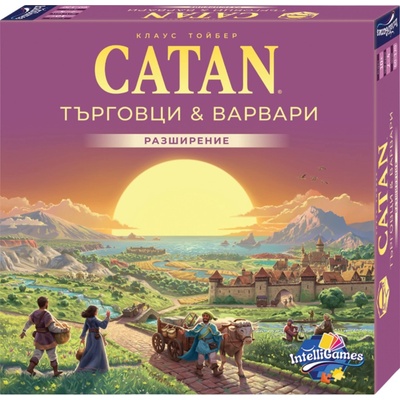 Intelligames Разширение за настолна игра Catan - Търговци и Варвари