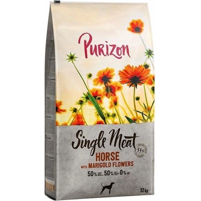Purizon Single Meat Bez obilovin Single Meat koňské maso s batáty bez obilovin 12 kg