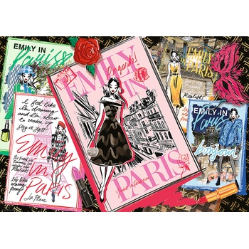 Trefl - Puzzle Emily in Paris: Fashion Magazine - 1 000 piese