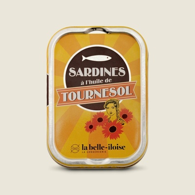 La Belle Illoise Sardinky ve slunečnicovém oleji, 115g