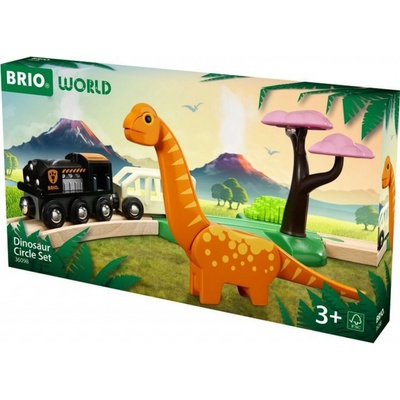 Brio 36098 Dinosauria kruhová vláčiková dráha