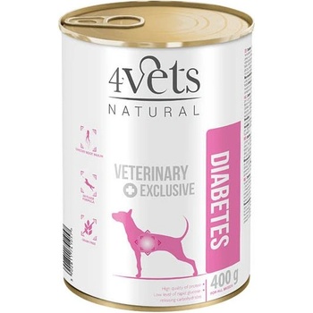 4Vets NATURAL Veterinary Exclusive DIABETES 400 г