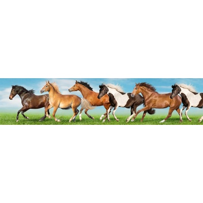 Dimex KI260-111 Fototapeta do kuchyně Horses rozměry 260 x 60 cm