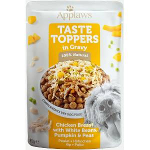Applaws Taste Toppers in Broth Chicken Breast & Beans & Pumpkin 85 g