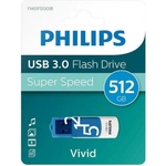 Philips Vivid Edition Spring Blue 512GB USB 3.0 (FM51FD001B/00) Флаш памет