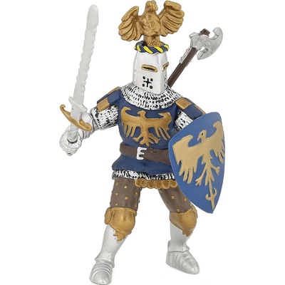 Papo Фигурка Papo The Medieval Era - Рицар на Синия гарван (39362)