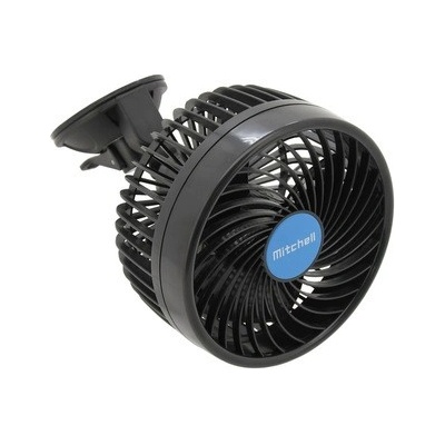 Ventilátor MITCHELL 150mm 12V na prísavku