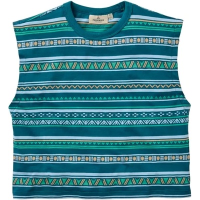 Passenger Дамски топ Passenger Women's Ride and Climb Vest Top - Geo Stripe Mediterranean - размер XL (916-6054-0315)